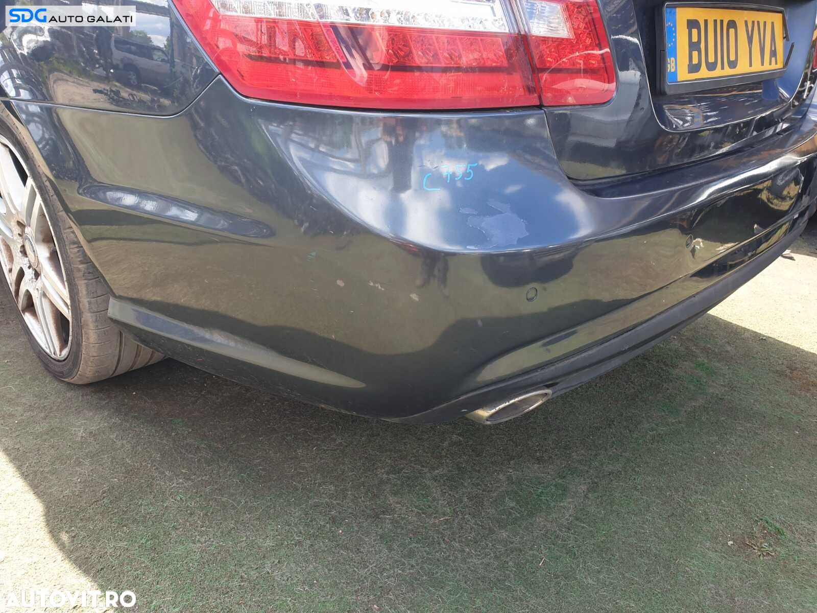 Bara Spoiler Spate AMG cu Locas Senzori Parcare Mercedes Clasa E Class W212 2009 - 2012 Culoare C755 [C4922] - 3