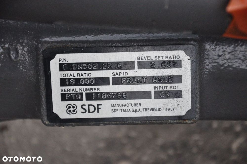 MOST PRZÓD SAME DEUTZ LAMBORGHINI NOWY !!! NR 6.DN502.25.6 - 7