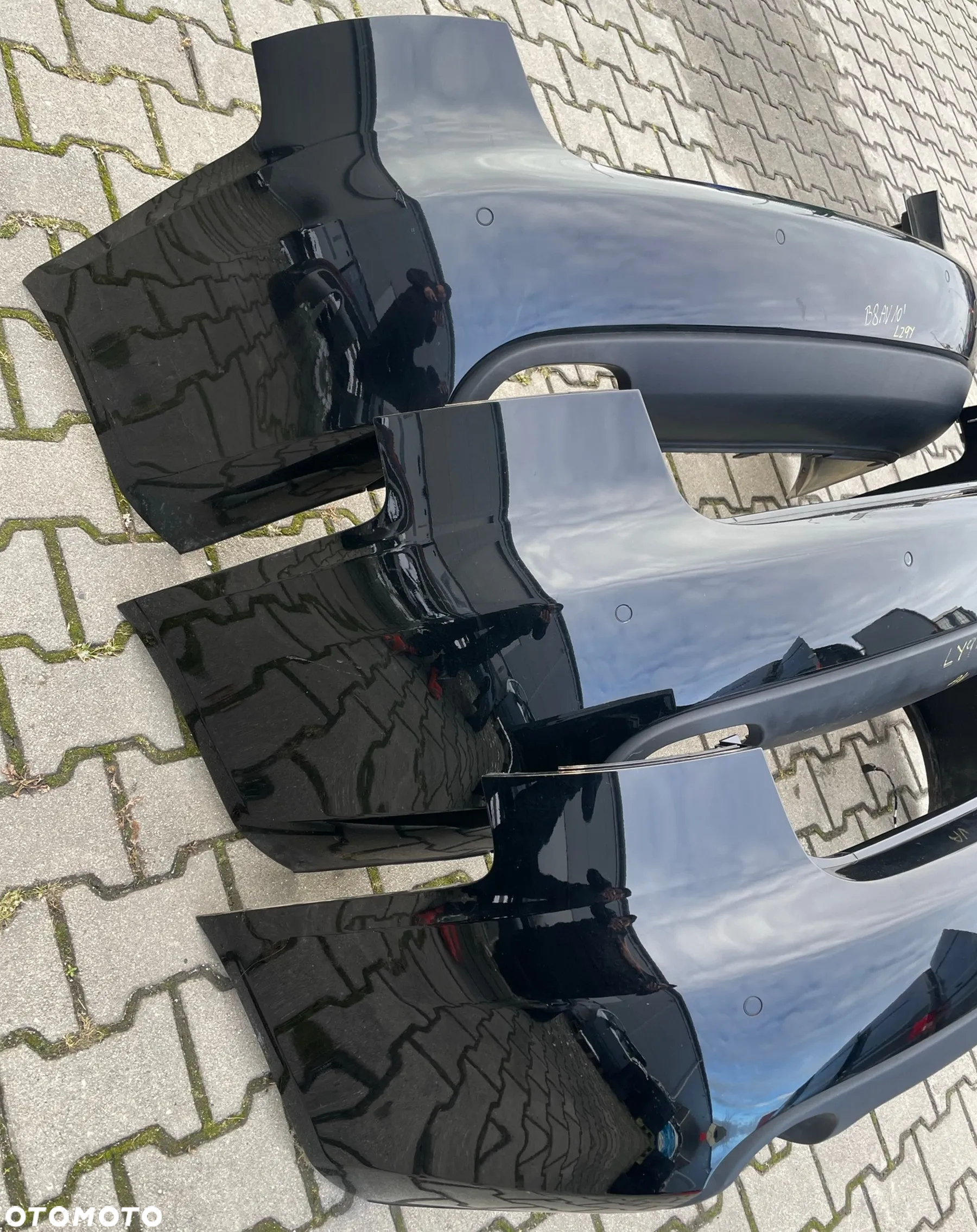Audi A4 B8 8K 8K9 Avant zderzak tył tylny LZ9Y LY9B - 3