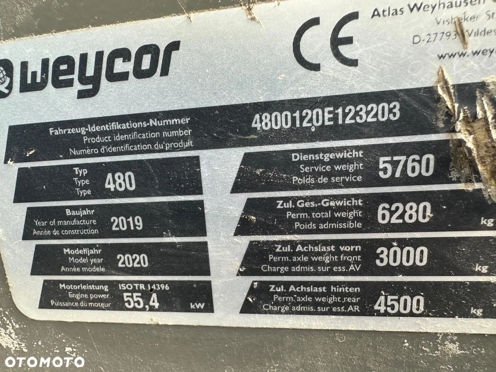 Atlas Weyhausen AR 480 2019/2020 1860/2000mtg - 15