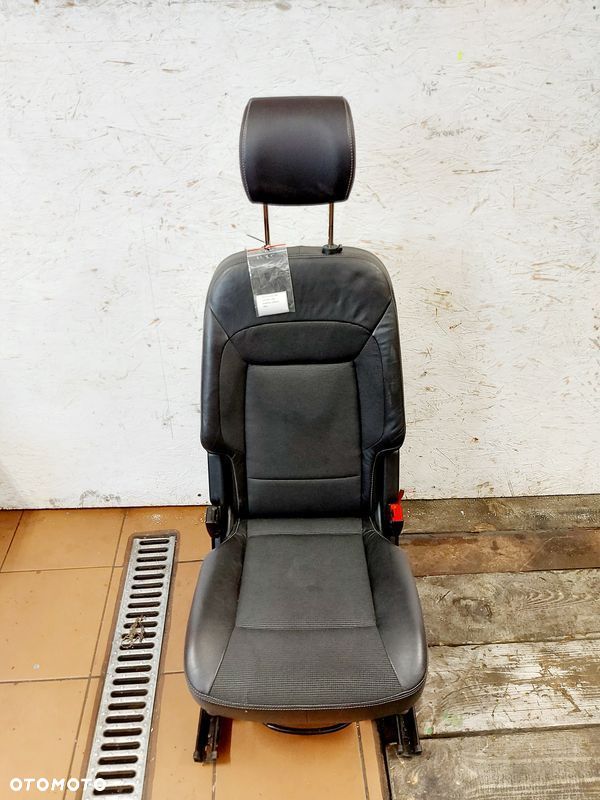 ford s-max mk1 fotel ii 2 rząd środkowy półskóra - 1