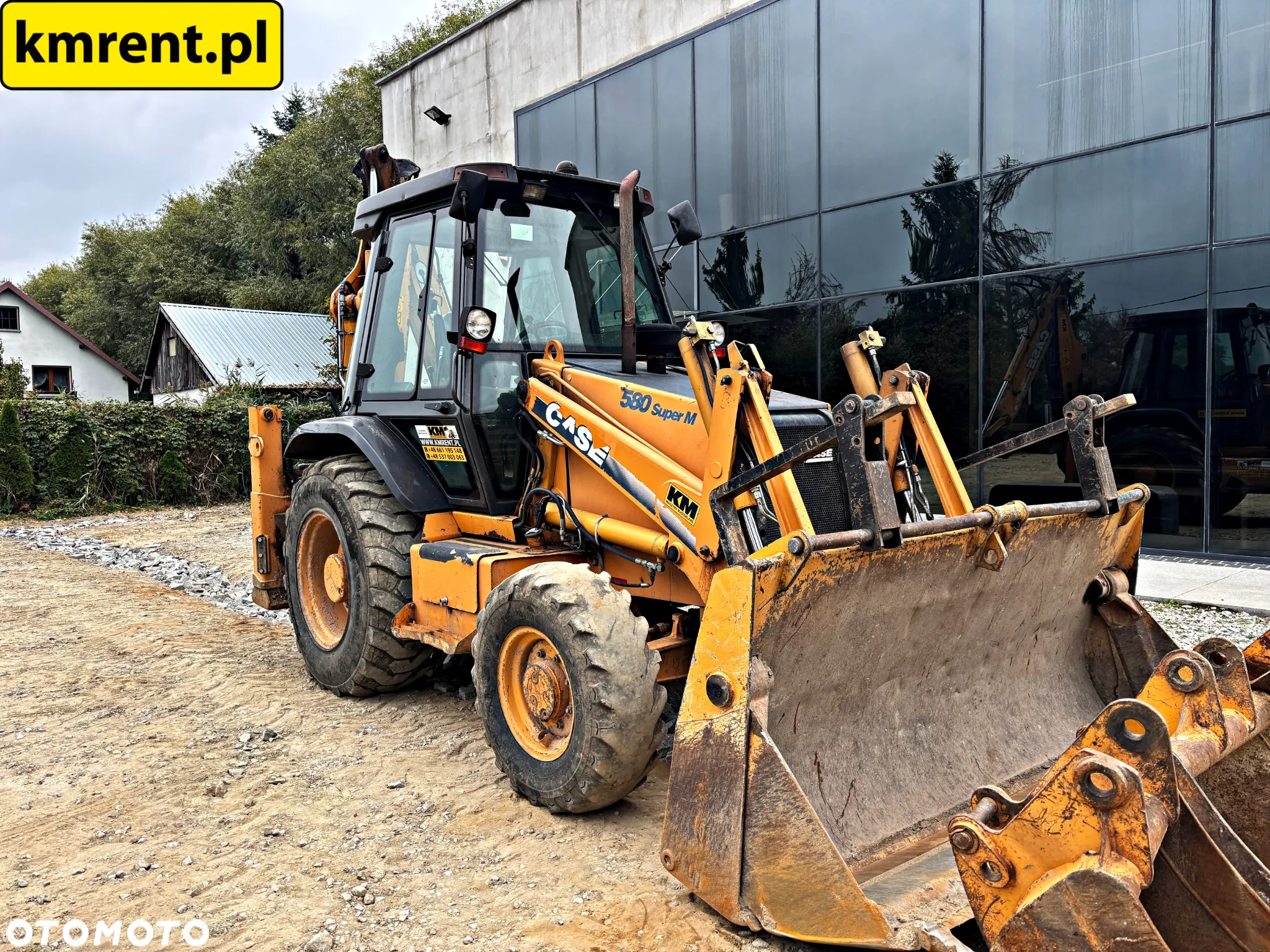 Case 580 SM KOPARKO-ŁADOWARKA 2003R. | JCB 3CX CAT 428 432 CASE 590 - 8