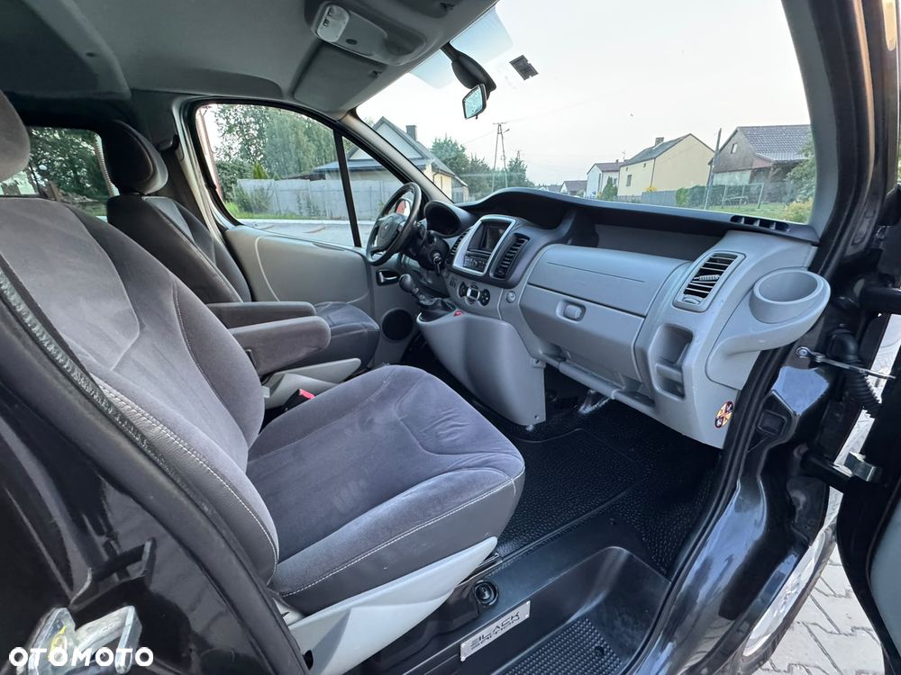 Renault TRAFIC L2H1 Long Climatronic Elektryka Tempomat Navi Dubel Kabina Brygadówka Rury Hak Pdc - 14