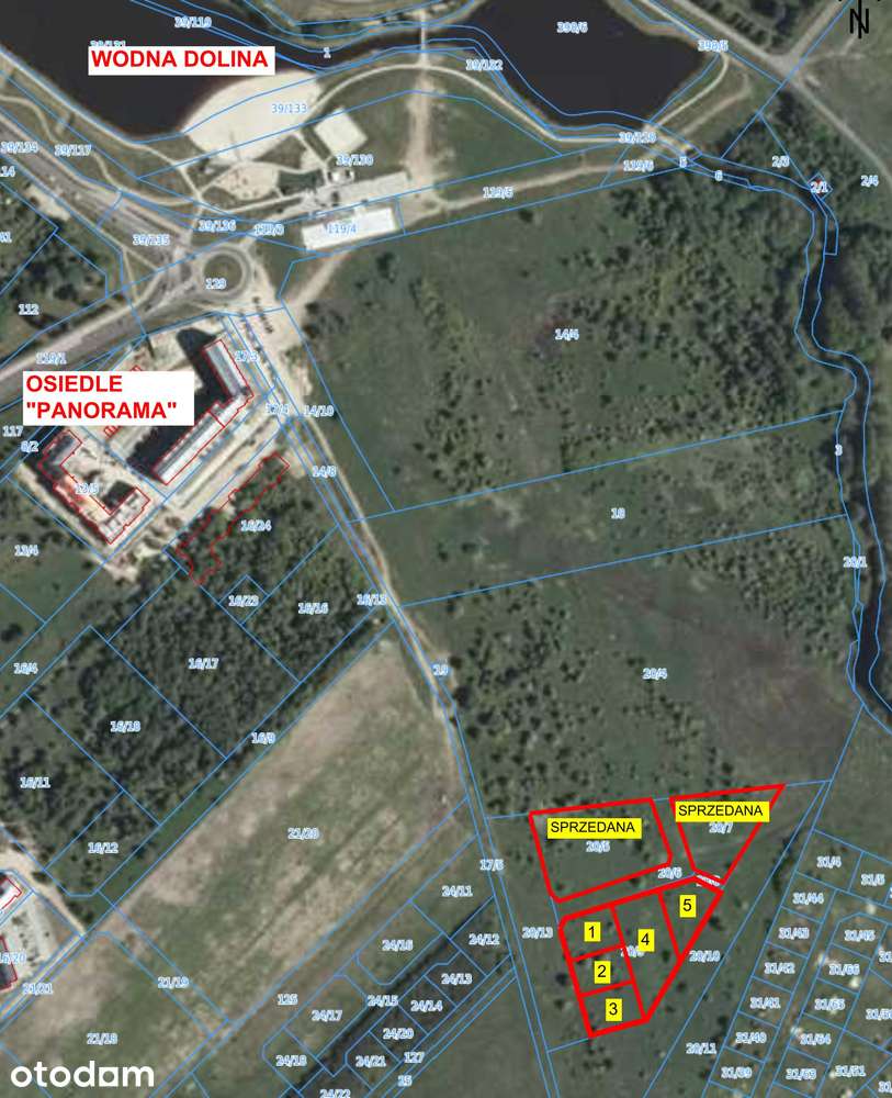 Działka budowlana 1008 m² w atrakcyjnej lokalizacji - Pełny obrazek: 2/5