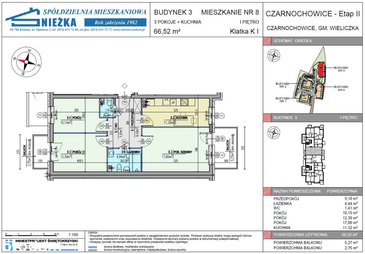 Złocień II - Czarnochowice, etap II, budynki nr 1, 2, 3 i 4