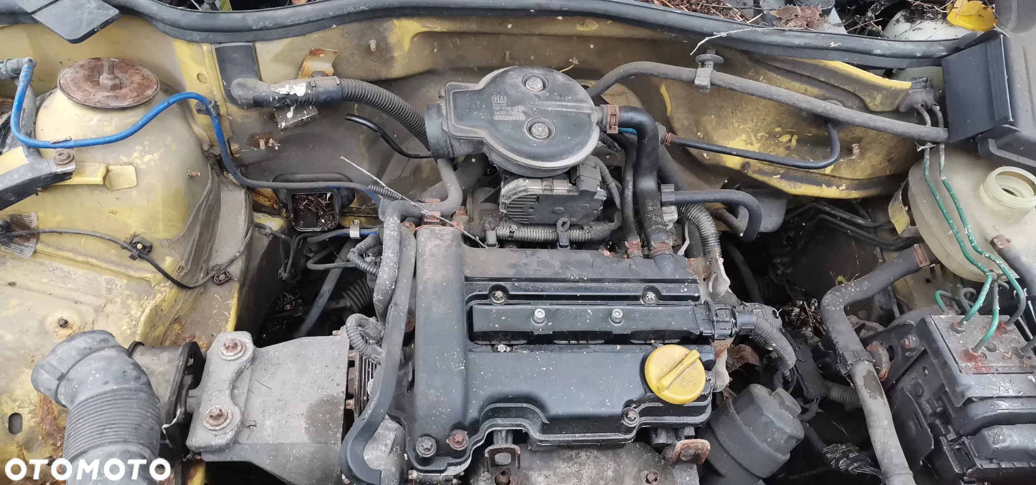 OPEL Corsa C maska zderzak blotnik drzwi - cala na czesci Y40a - 7