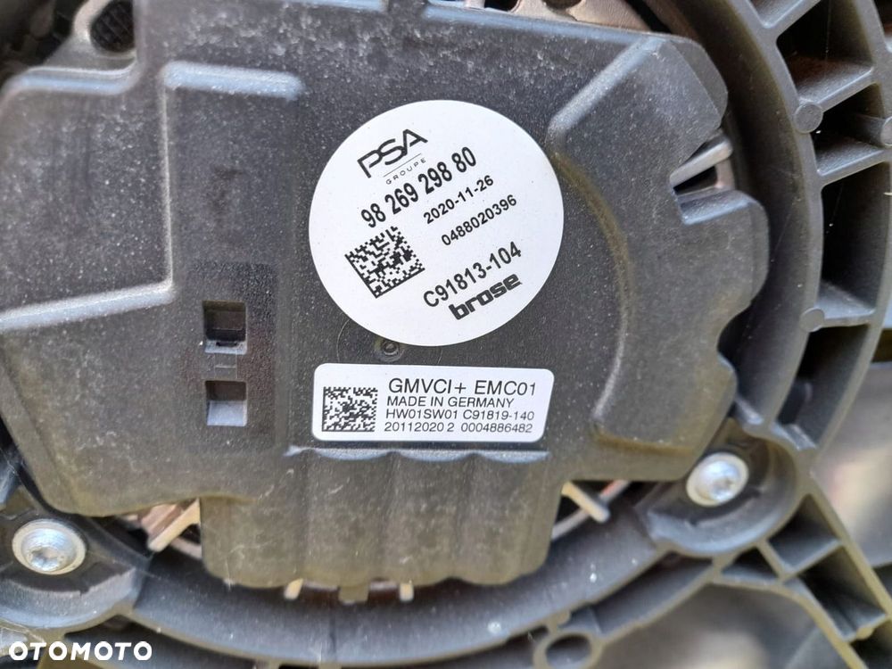 PEUGEOT 208 II E-208 PAS PRZÓD BELKA CHŁODNICE RADAR 9832186380 - 12