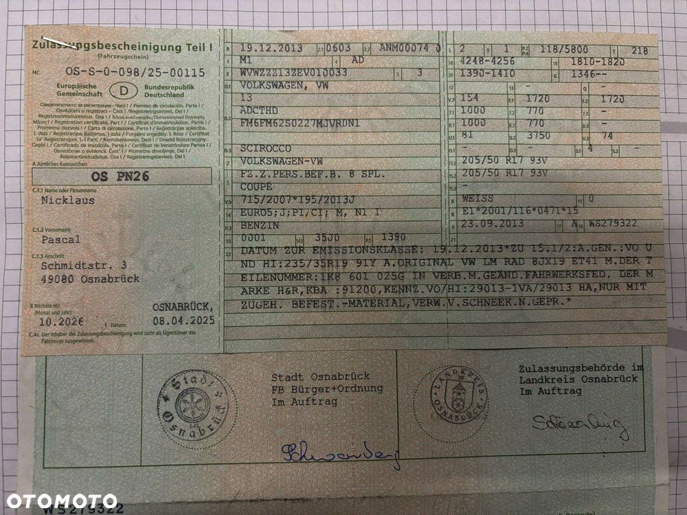 Volkswagen Scirocco - 26