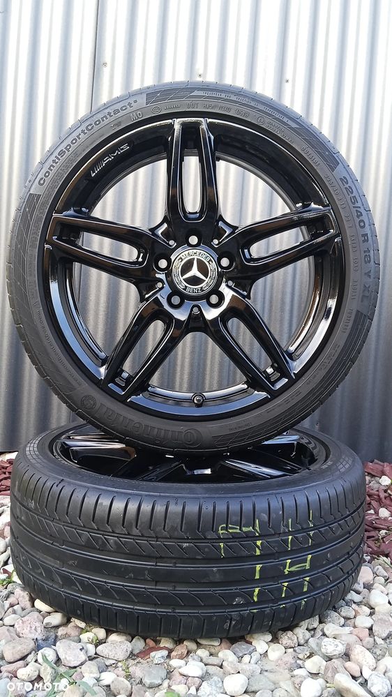 CLA A Klasa 18 5x112 AMG 225/40/18 Kompletne Koła Felgi z Oponami - 3