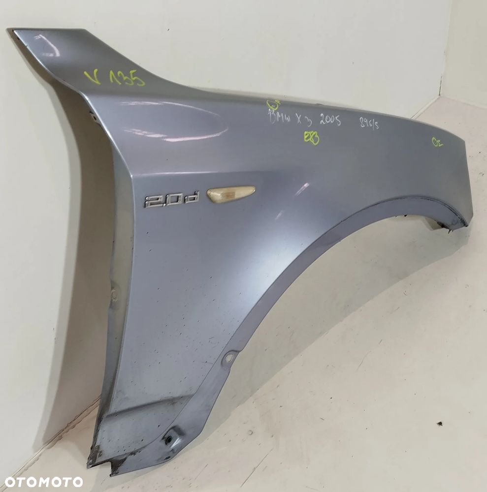 błotnik prawy przedni BMW X3 E83 03-09 896/5 - 4