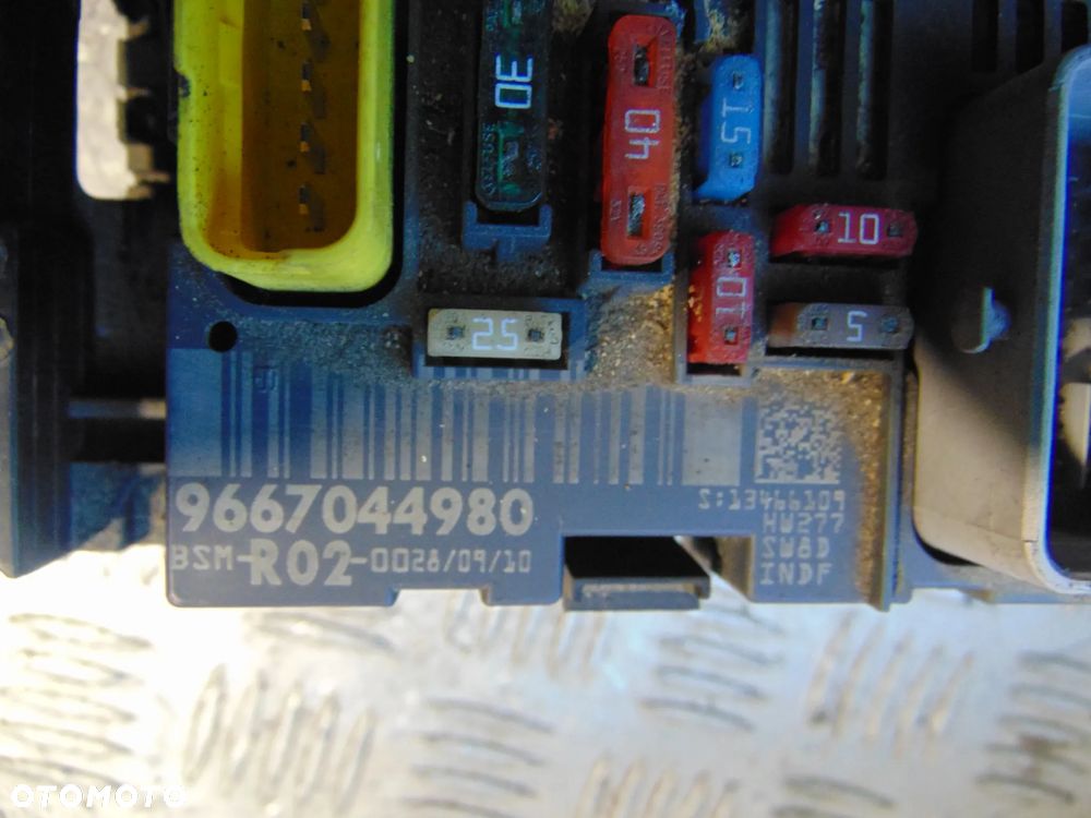 Moduł BSM peugeot Citroen 9667044980 - 3