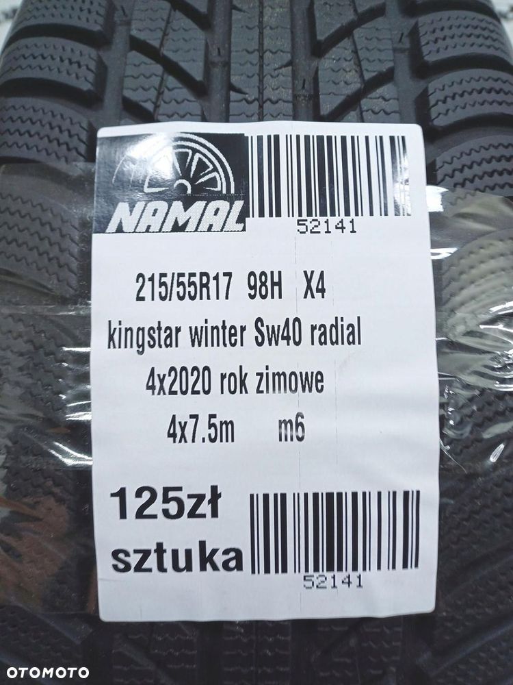 4x 215/55r17 kingstar 2020 opony zimowe7,5mm 52141 - 10