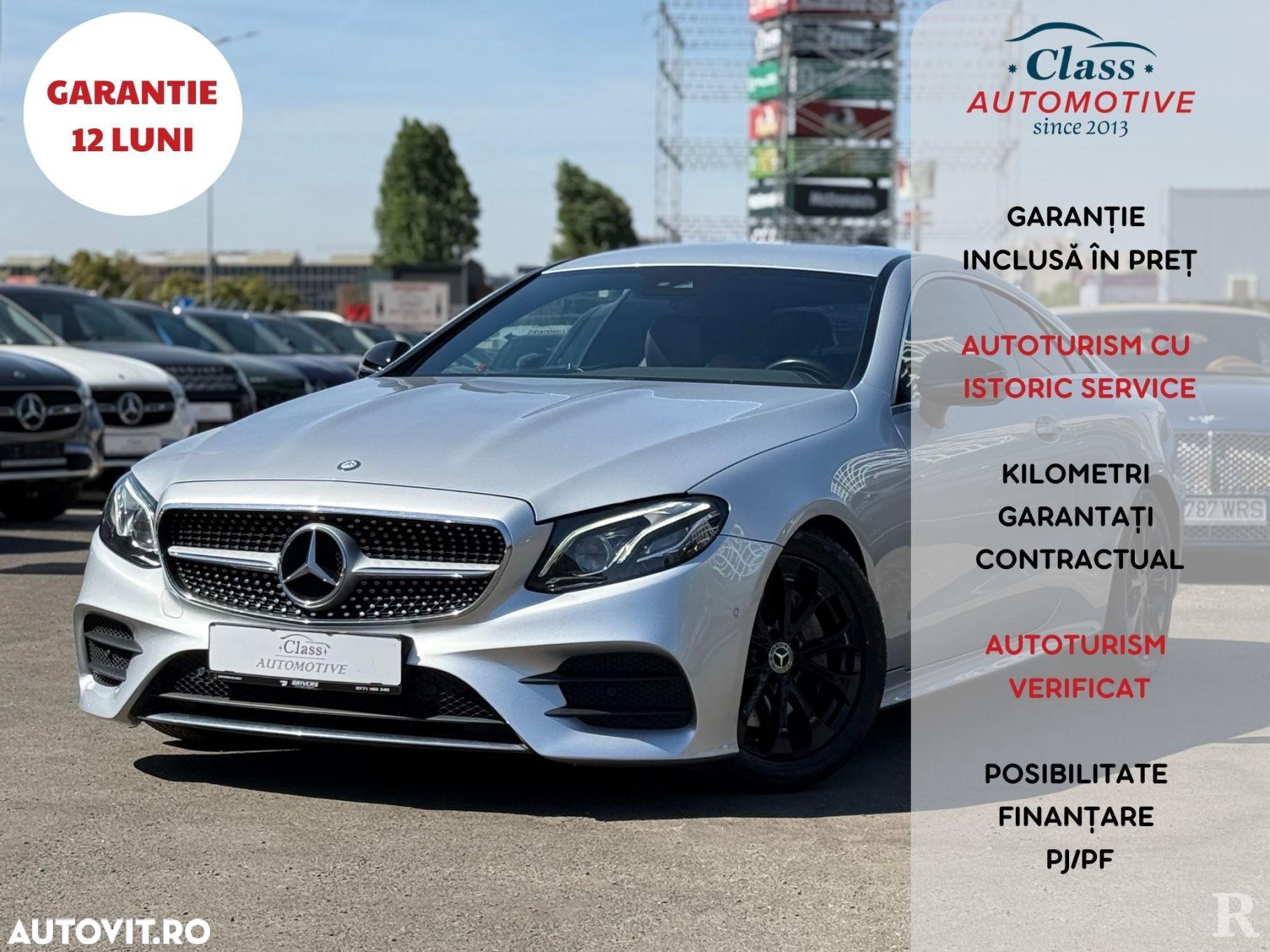 Mercedes-Benz E 200 Coupe Aut. - 1