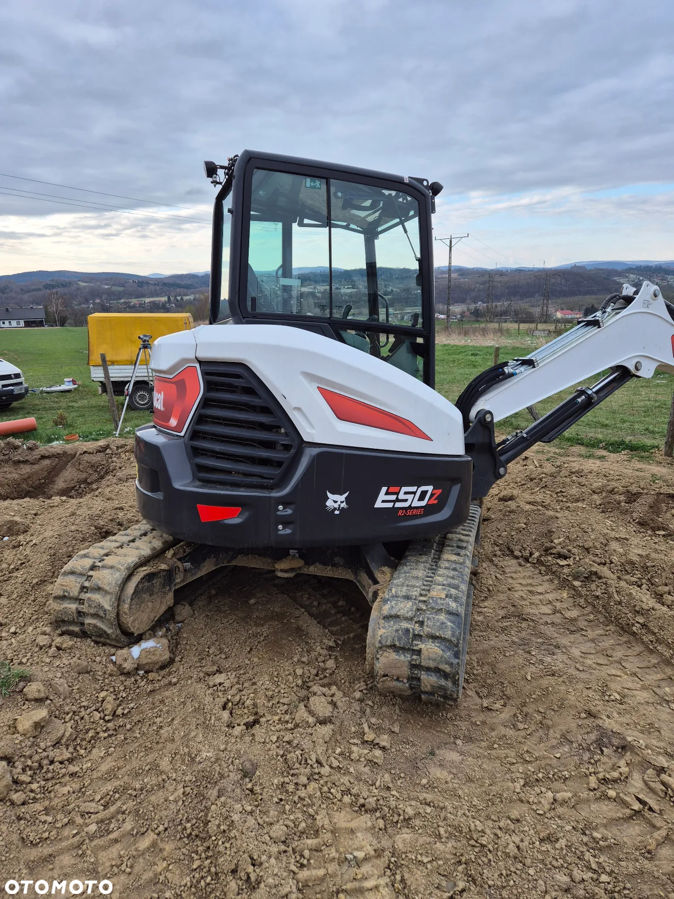 Bobcat E50z Minikoparka gąsienicowa 2022r 1700mtg Jak Nowa CAT JCB KUBOTA - 4