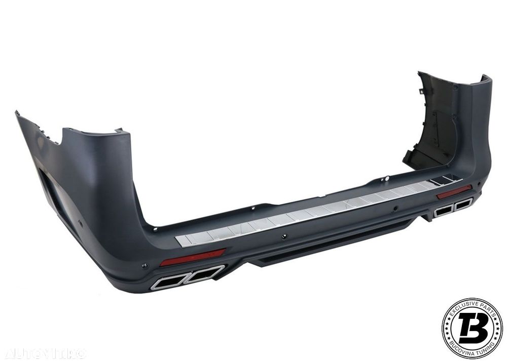 Pachet Exterior compatibil cu Mercedes V Class W447 AMG Design - 11