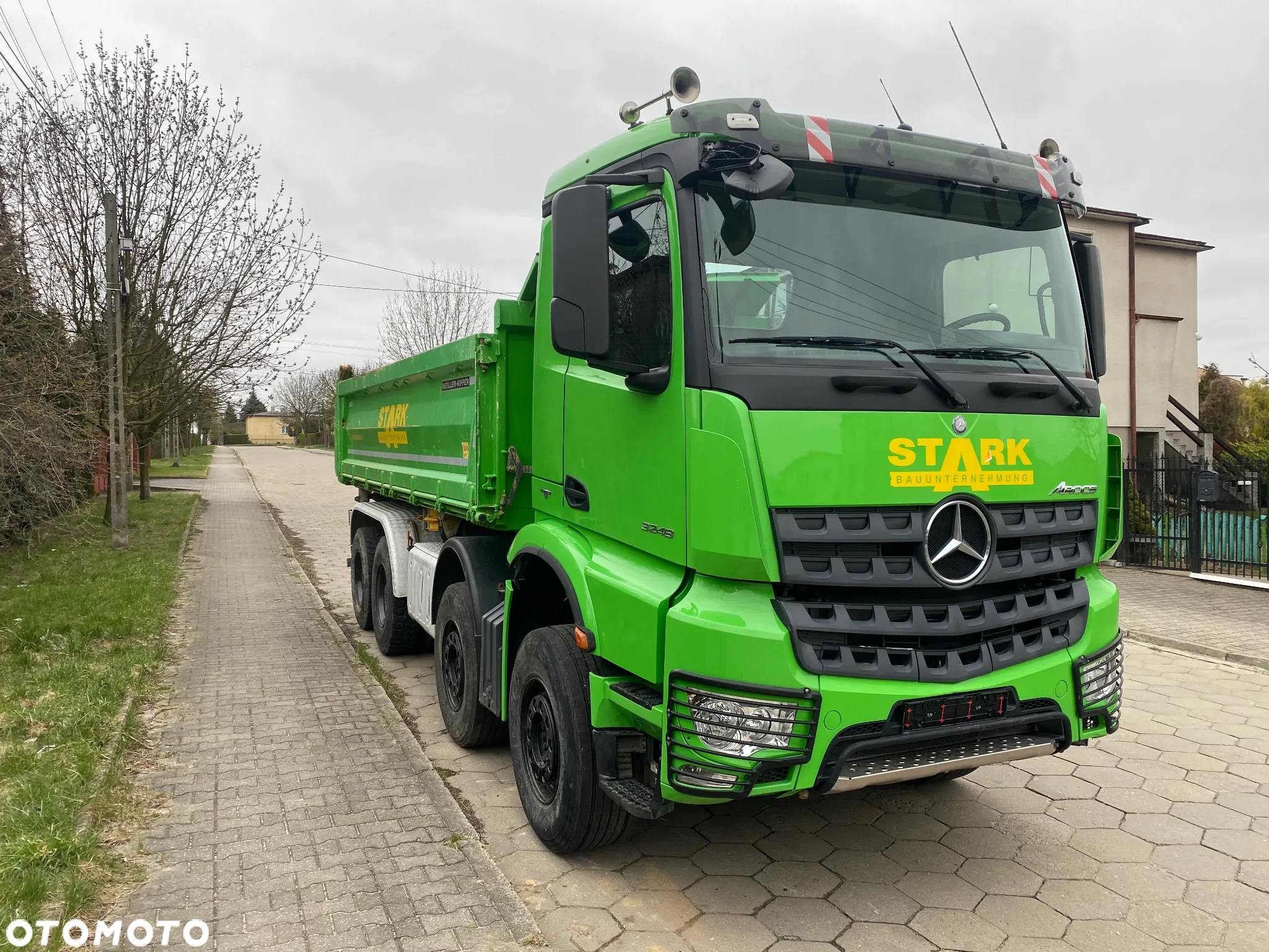 Mercedes-Benz Arocs 3248 MP4 Meiller kipper bordmatik imoport z Niemiec - 2