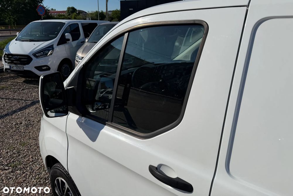 Ford TRANSIT CUSTOM VAN 300L MODEL L2H1 Long VAT-1 Cięż. 3 osobowy SILNIK 2.0 130KM Euro-6 DUŻA ŁADOWNOŚĆ 1086kg DMC 3000kg Homologacja na hak 2800kg ZABUDOWA PAKI! Niski przebieg TYLKO 93tys.km! - 33