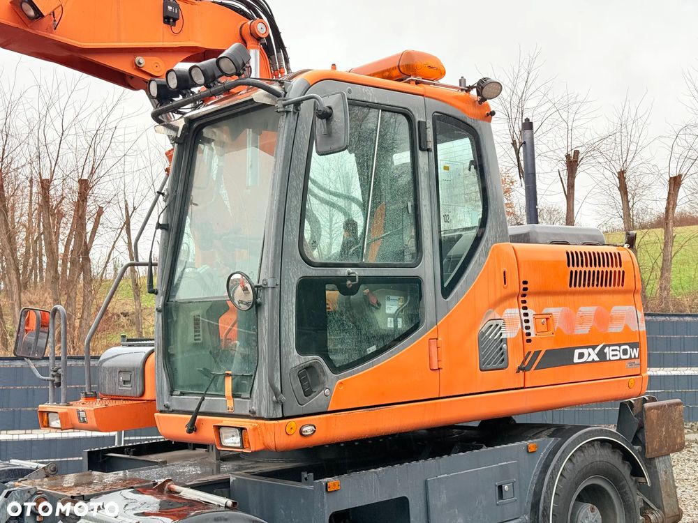 Doosan * DOOSAN DX160W *ROTOTILT* GPS 2D Leica * Sprowadzona * Stan Perfekcyjny * Koparka Kołowa * - 6