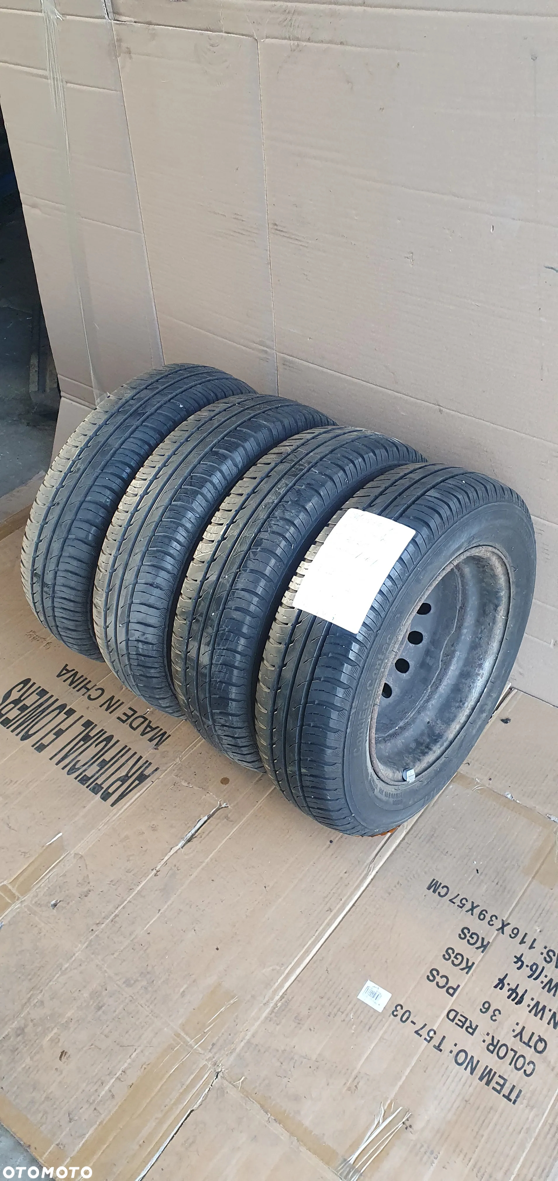 Felgi stalowe z oponami Opel Lancia 4x100 155/70 R13 A4471297 - 2
