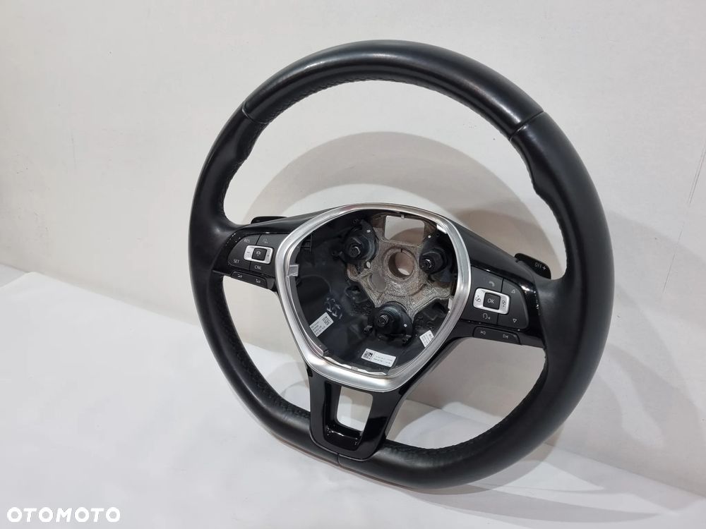 VW POLO 6R 6C CADDY 2K5 VW SHARAN II ALAHAMBRA II KIEROWNICA MULTIFUNKCJA ŁOPATKI EUROPA 6C0419091BT ŁADNY STAN - 3