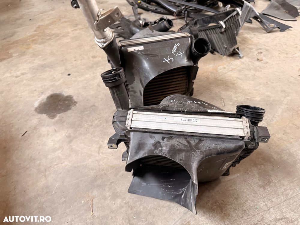 Radiator intercooler stanga sau dreapta PORSCHE CAYENNE 2 an 2011-2016 3.0 diesel cod 7L6145804A si 7L6145803D - 2