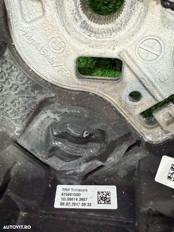 Volan piele 2017 bmw 318i sport seria 3 lci f30 1.5 benzina cod oem 62560150d 32302230186 2015-2019 - 6