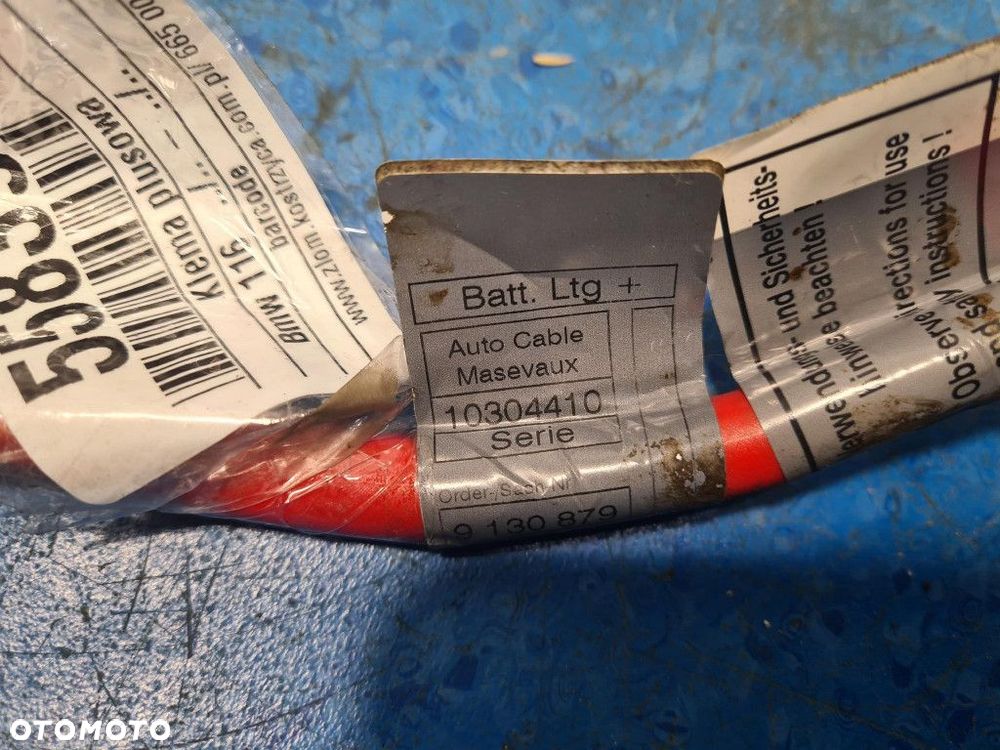 BMW 116 E87 KLEMA PLUSOWA 9130879 - 5