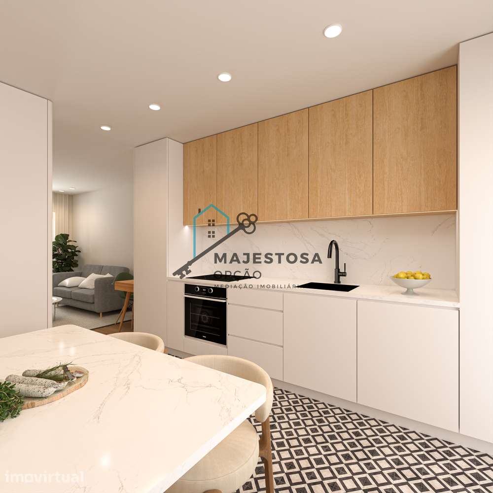 Apartamento T2 Novo — Pico de Regalados, Vila Verde - Grande imagem: 5/11