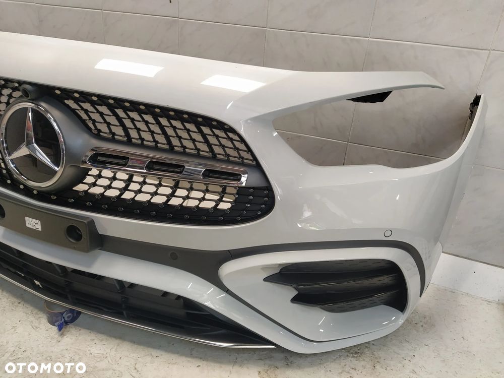 MERCEDES GLA H247 AMG LIFT 23- ZDERZAK PRZÓD PRZEDNI GRILL ZANCZEK GWIAZDA 6XPDC KRATKI ORYGINAŁ - 9