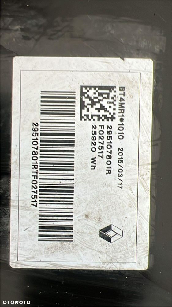 Bateria Trakcyjna Renault ZOE 26 kW 295107801R 2015 rok - 1