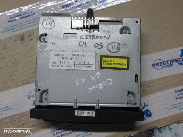 Radios 9659138977 CITROEN C4 2005 BLAUPUNKT RD4N1-01 - 2
