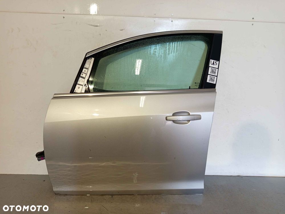 + DRZWI PRZÓD PRZEDNIE LEWE DO OPEL ASTRA J 4 IV 5D 5 DRZWI HB Z176 Z157 SREBRNY - 1