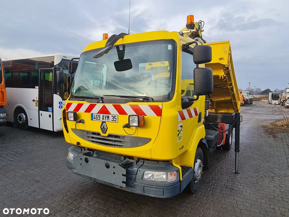 Renault Midlum 160DXi Wywrotka 3 str HDS HMF Specjalny Czołownica Solarka Piaskarka - 3