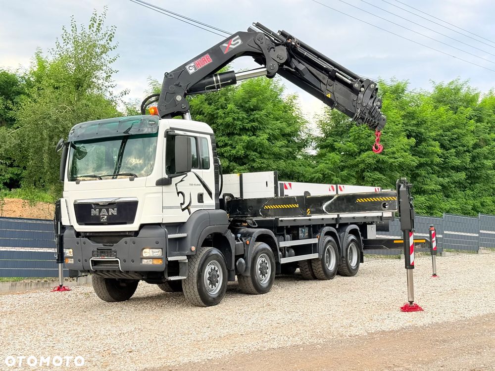 MAN * MAN 41.440 TGS * Napęd 8x6 * HDS Kran Hiab 700 E-9 HIPRO * 22 M * Energetyka * Sprowadzony * - 16