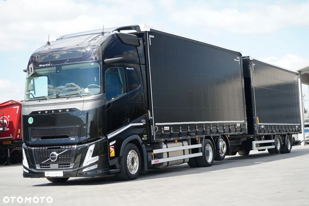 Volvo FH 500 / ZESTAW TANDEM / 120 M3 / PRZEJAZDOWY / I-SAVE / KLIMA POSTOJOWA / OŚ PODNOSZONA SKRĘTNA / ZAWIESIE DO WÓZKA / WECON / 2025 - 13