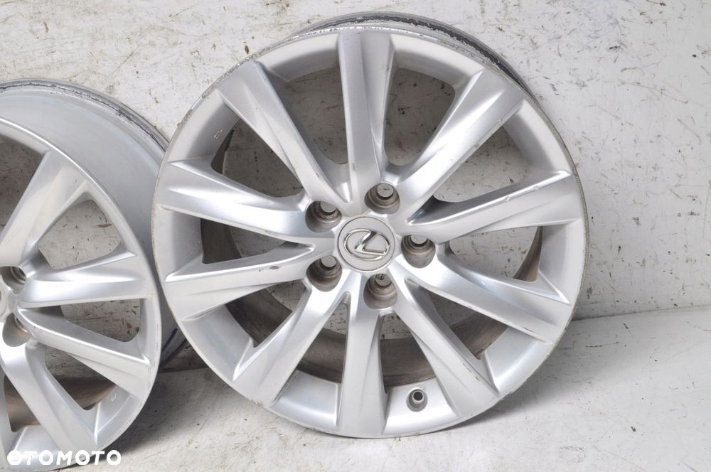 LEXUS IS FELGI ALUMINIOWE R17" 7.5J  5X114.3 ET52 KOMPLET - 8