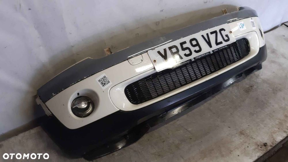 } ZDERZAK PRZÓD PRZEDNI MINI COOPER LIFT FL BIAŁY PEPPER WHITE HALOGENY - 2