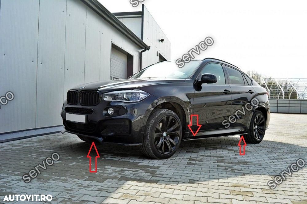 BodyKit tuning BMW X6 F16 M pack pachet 2015- v1 Maxton Design - 1