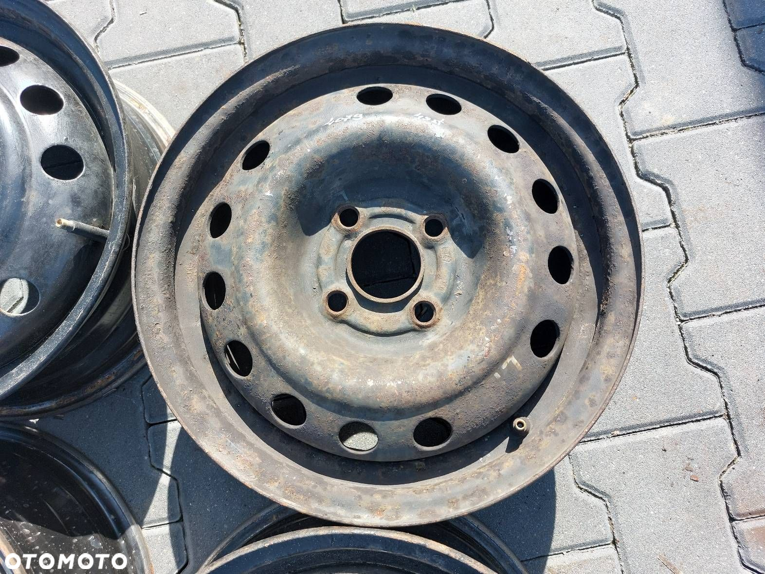 FELGA STALOWA 5,5X14 ET49 4X100 FI 57,1 GOLF III - 7