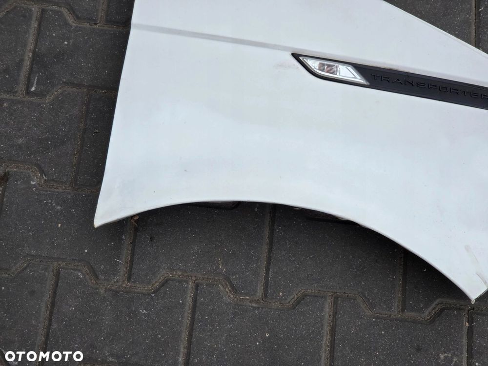 VW T6.1 błotnik prawy przód biały LB9A - 5