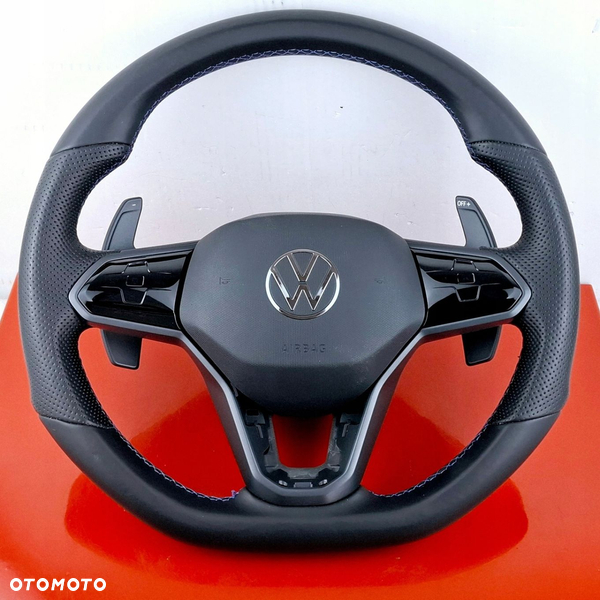 VW Passat R-Line Kierownica Skóra Podgrzewana 3G8419089A AirBag 5NA880201E