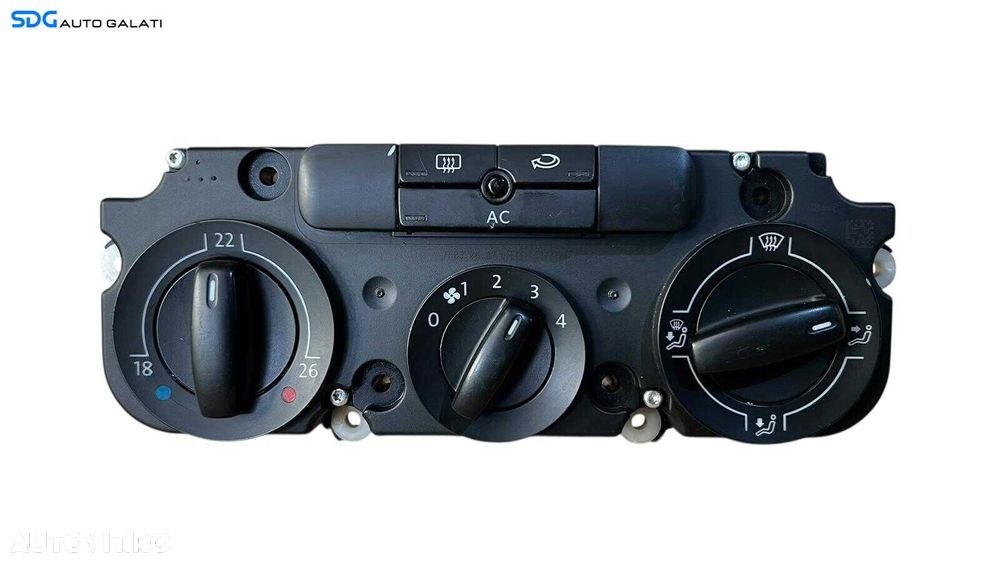 Panou Modul Unitate Comanda AC Aer Conditionat Clima Climatic Volkswagen Tiguan 2007 - 2013 Cod 1K0820047FT 5HB009352 [LC0583] - 1