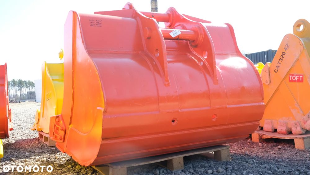łyżka 1,6m3 miller firmowa  volvo cat jcb case inne - 2