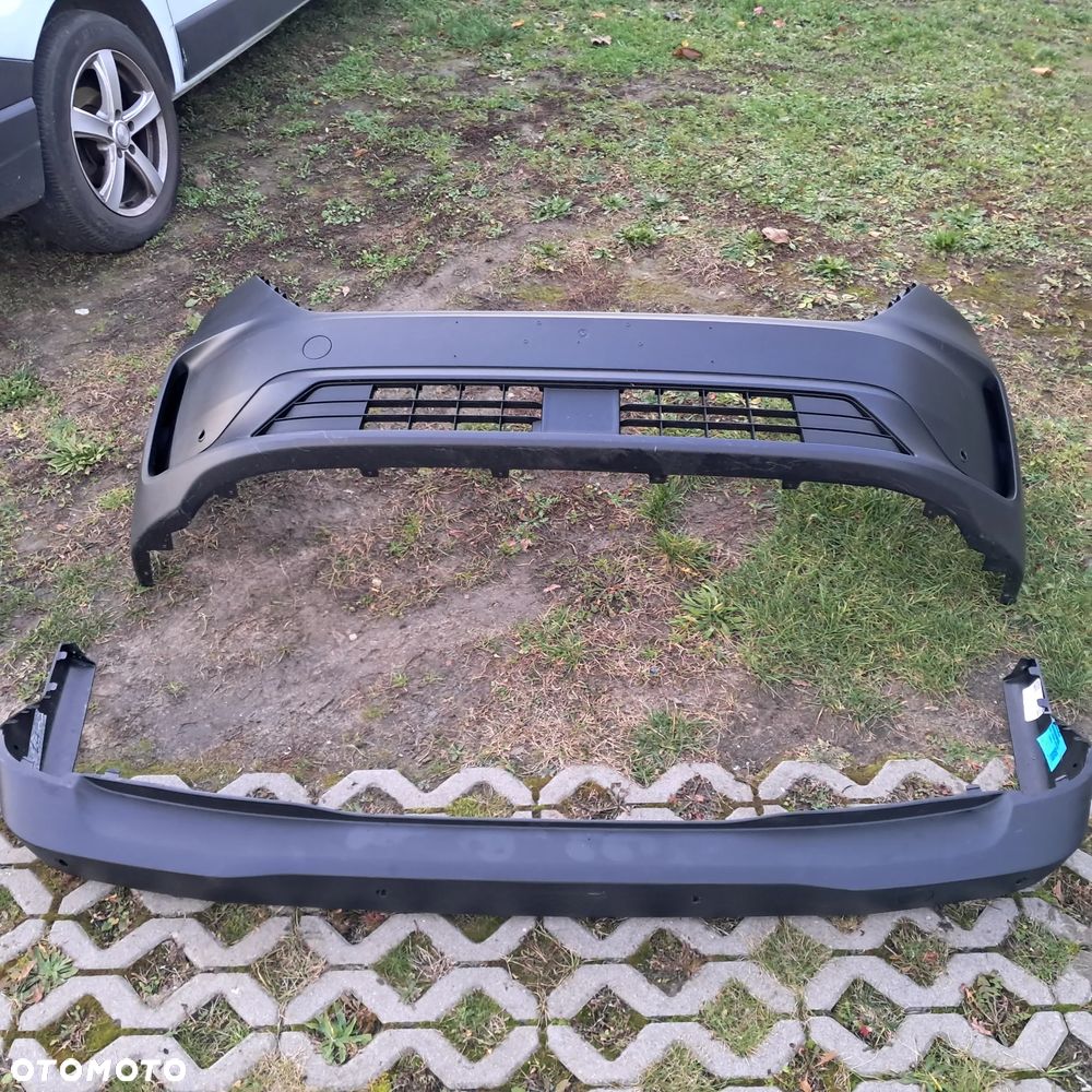 Zderzak przód przedni lub tył tylny nowy VW Transporter T7 lift Ford Tourneo Custom 2024> nowy oryginał 4xpdc - 4