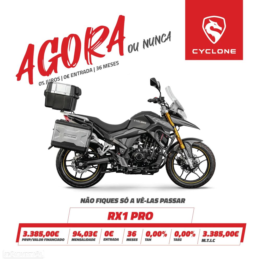Cyclone RX1 PRO 125 (FINANCIAMENTO 0% JUROS) - 1