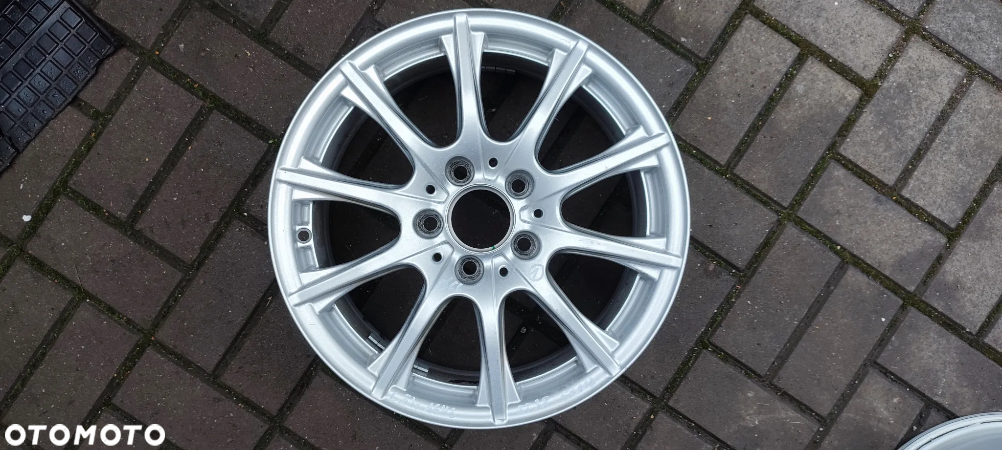 FELGI ALUMINIOWE 5X112 6.5J16 CALI ET38 fi 66,6 2054012400 MERCEDES W204 W205 CLA KOMPLET 4 SZTUKI - 2