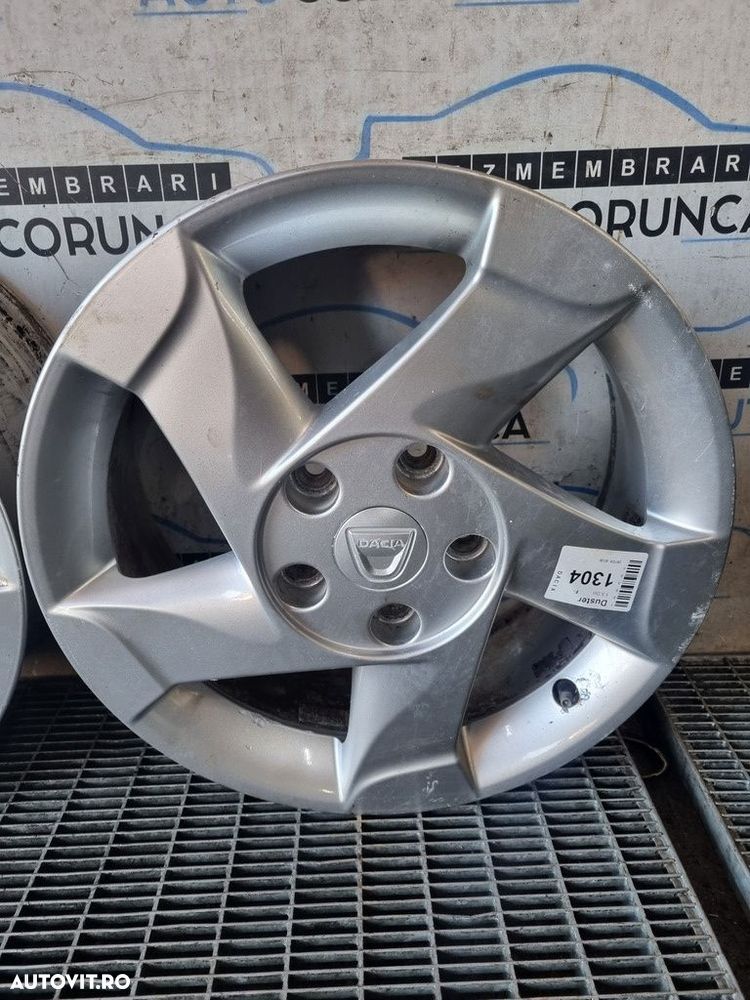 Jante aliaj Dacia Duster 2010 - 2013 (1304) R16 ET50 5*114.3 - 5