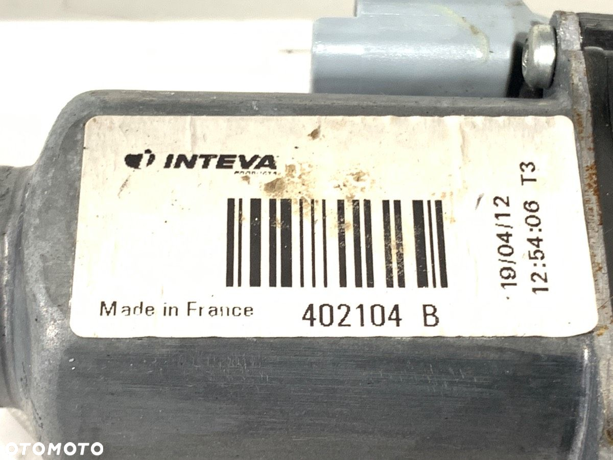 PODNOŚNIK SZYBY PRAWY PRZÓD - 89.00 PLN - CITROEN BERLINGO MULTISPACE (B9) 2008 - 2022 1.6 HDi 90 - 5