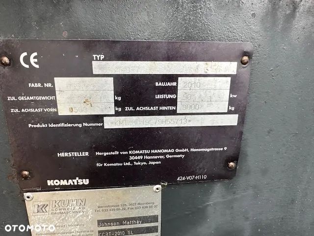 Komatsu PW 140 - 7 - 8