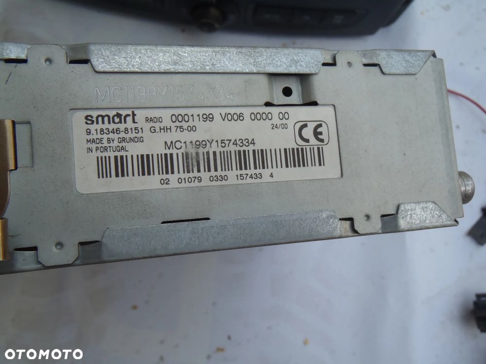 radio smart 451 450 oryginał - 5